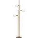 Hubsch Stehleuchte mit Lichtquelle Messing 78x28xh150cm Hubsch Stehleuchte mit Lichtquelle Messing 78x28xh150cm