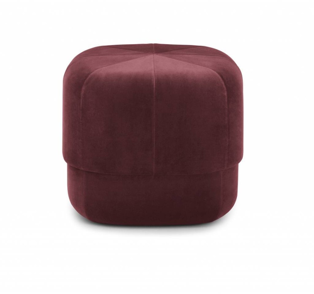 Normann Copenhagen Circus Pouf Liten rød 46x46x40cm