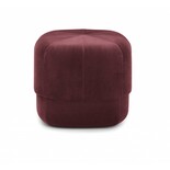 Normann Copenhagen Circus Pouf Liten rød 46x46x40cm