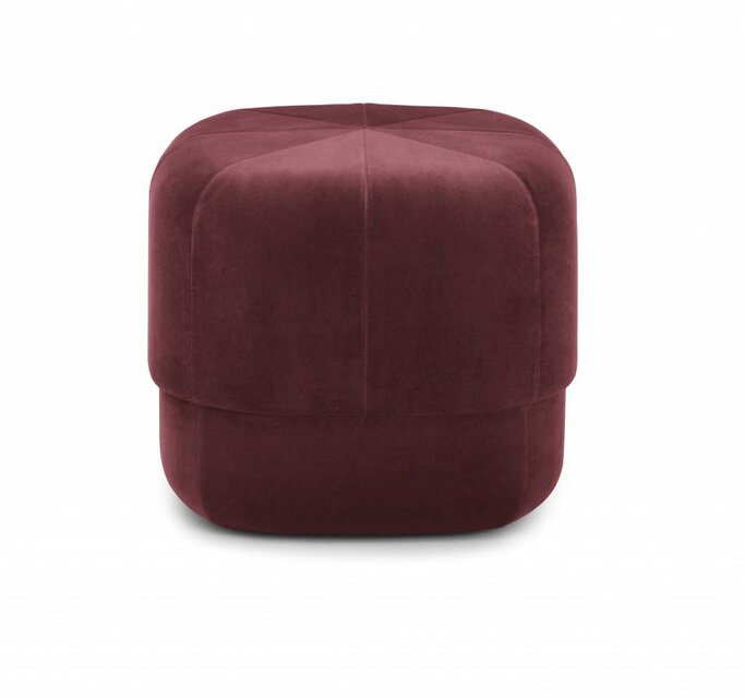 Normann Copenhagen Circus Pouf Small red 46x46x40cm