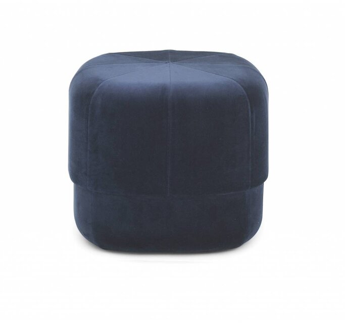 Normann Copenhagen Circus Pouf Kleine blaue 46x46x40cm