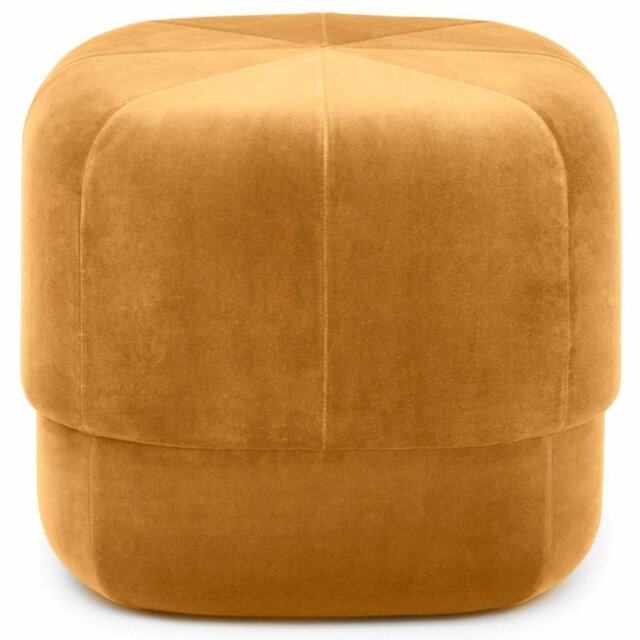 Normann Copenhagen Circus Pouf Small yellow 46x46x40cm
