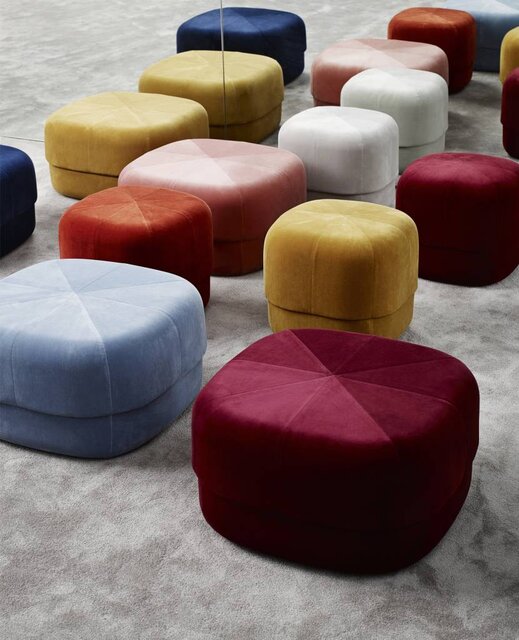 Normann Copenhagen cirque Grand 35x65x65 Pouf beige