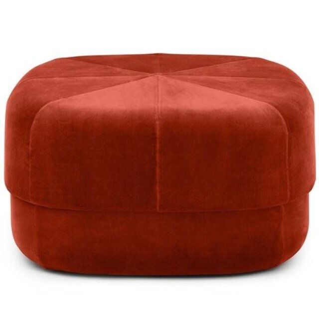 Normann Copenhagen Pouf sirkus Stor rust 35x65x65 Normann Copenhagen Pouf sirkus Stor rust 35x65x65
