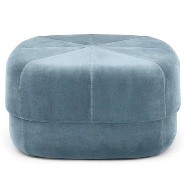 Normann Copenhagen Circus Pouf Large light blue 35x65x6