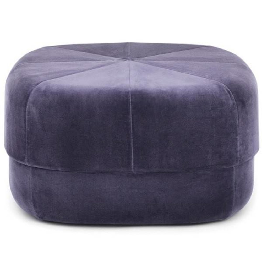 Normann Copenhagen Pouf circus Große lila 35x65x65