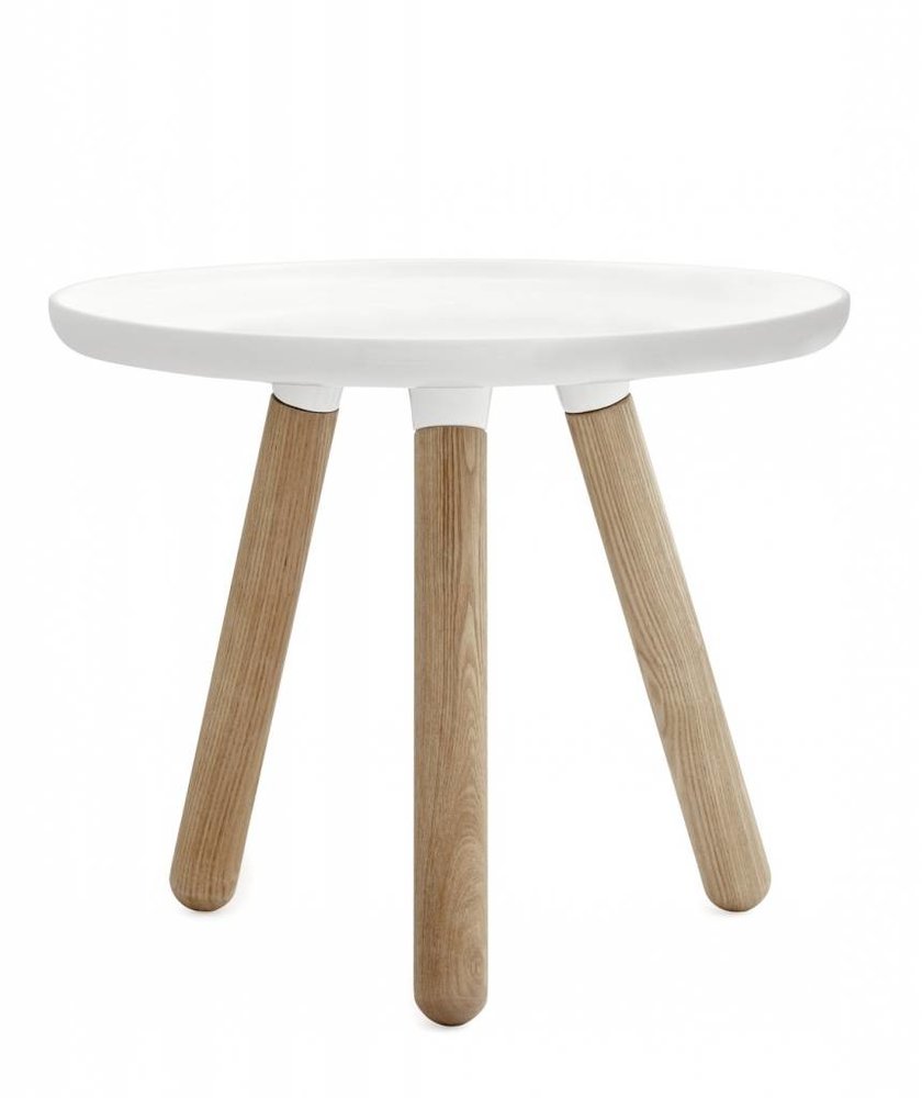Normann Copenhagen Petit Tablo café blanc Table Normann Copenhagen Petit Tablo café blanc Table