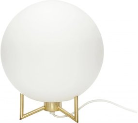 Hübsch - Balance Lamp H53 - Floor Lamp - Small - Brass/Glass