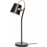 Hubsch Lámpara de mesa 18x26xh58cm de metal negro Hubsch Lámpara de mesa 18x26xh58cm de metal negro
