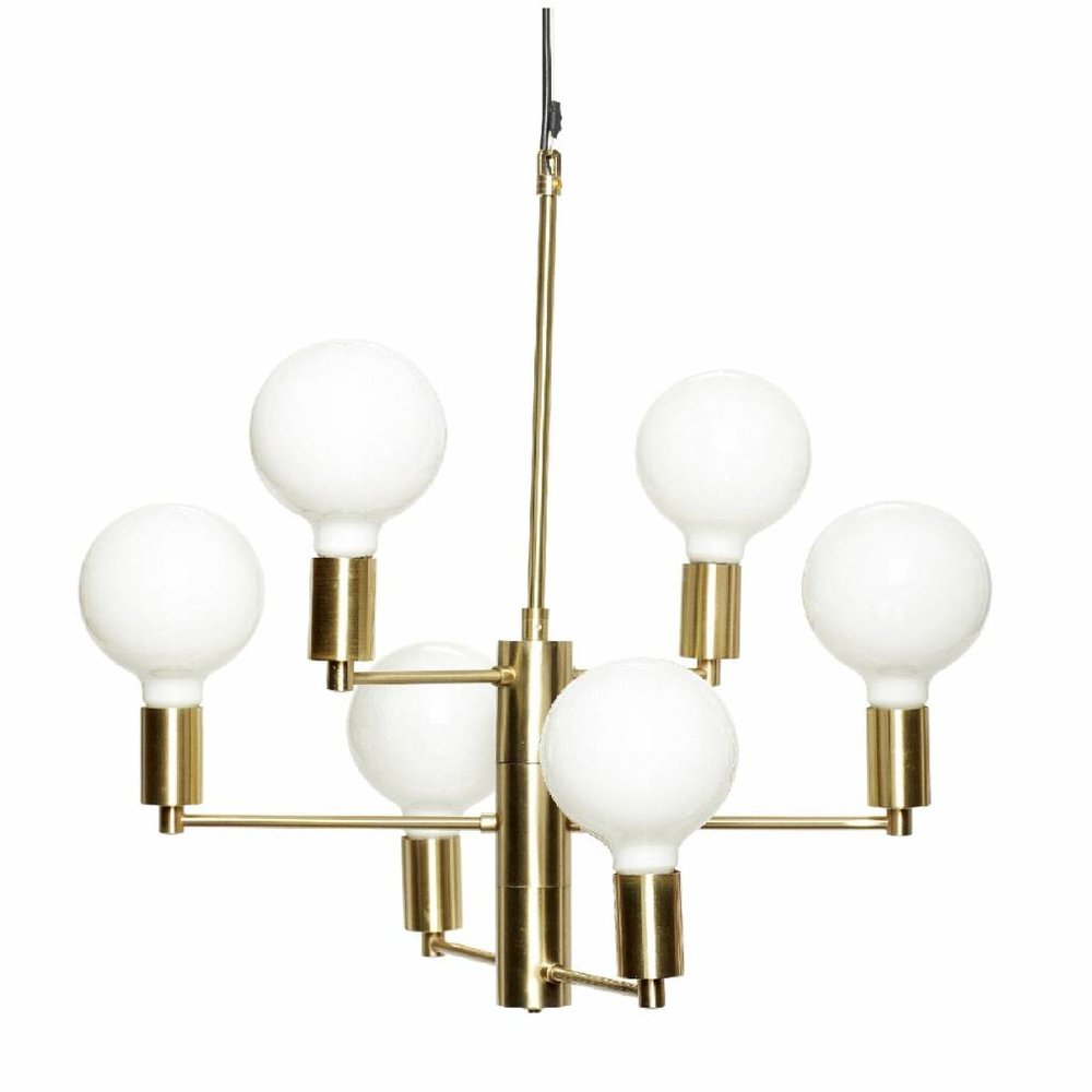 Hubsch Hengende lampe messing 57xh59cm Hubsch Hengende lampe messing 57xh59cm