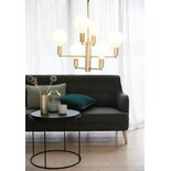 Hubsch Hengende lampe messing 57xh59cm Hubsch Hengende lampe messing 57xh59cm