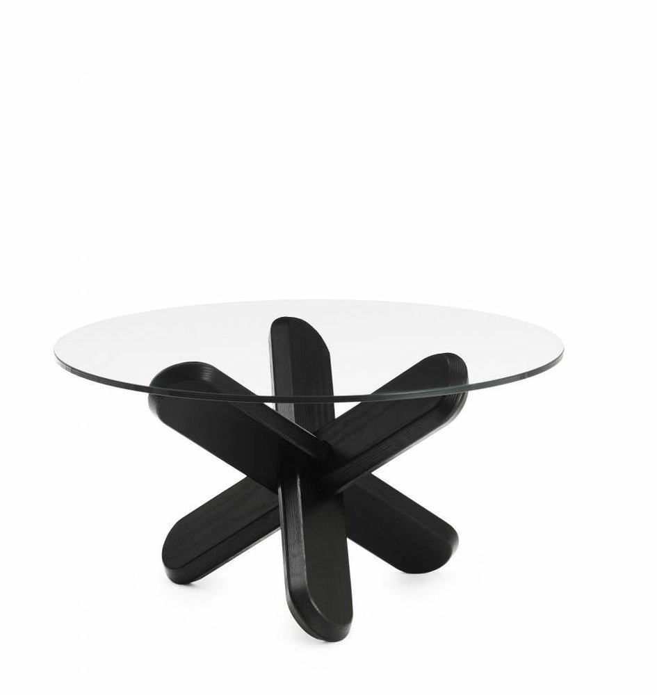 Normann Copenhagen Ding salongbord sort 40x75cm