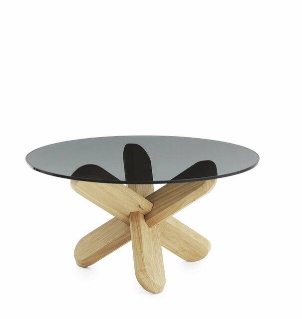 Normann Copenhagen Ding salontafel smoke eiken 40x75cm