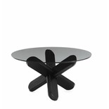Normann Copenhagen table basse Ding fumée noire 40x75cm