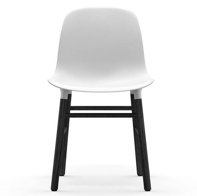 Normann Copenhagen Formulaire Chaise en noir et blanc