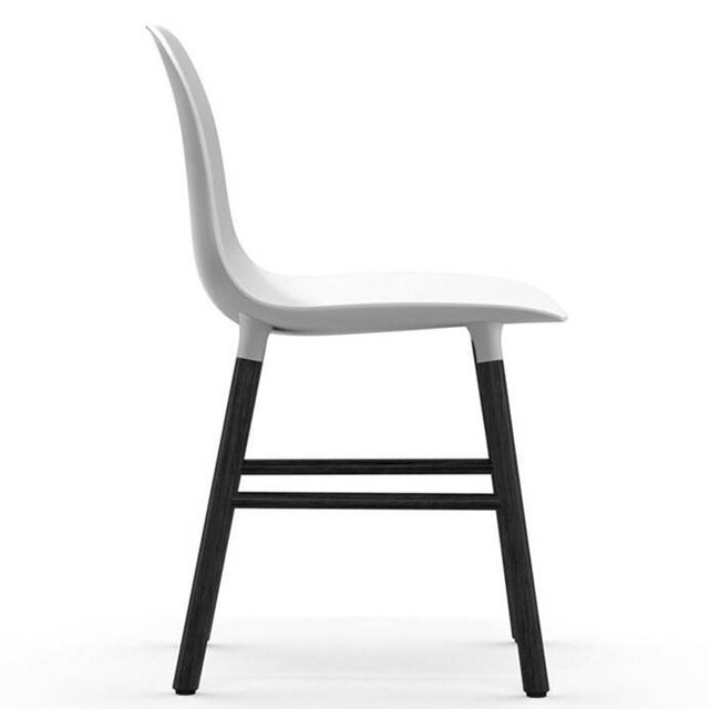 Normann Copenhagen Formulaire Chaise en noir et blanc