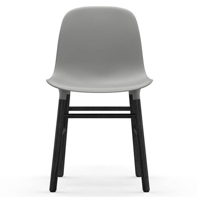 Normann Copenhagen Form Stuhlsitz schwarz grau