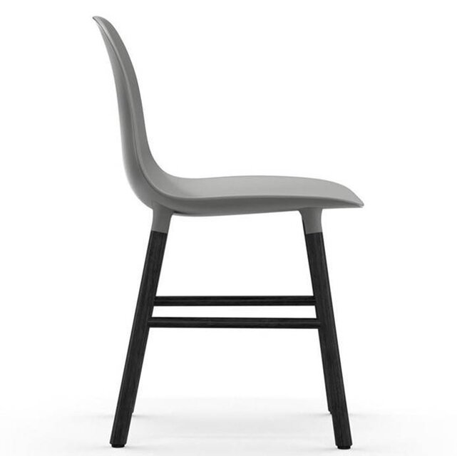 Normann Copenhagen Form Stuhlsitz schwarz grau