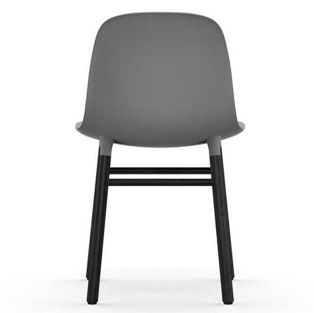 Normann Copenhagen Formen Stol sits svart grå Normann Copenhagen Formen Stol sits svart grå