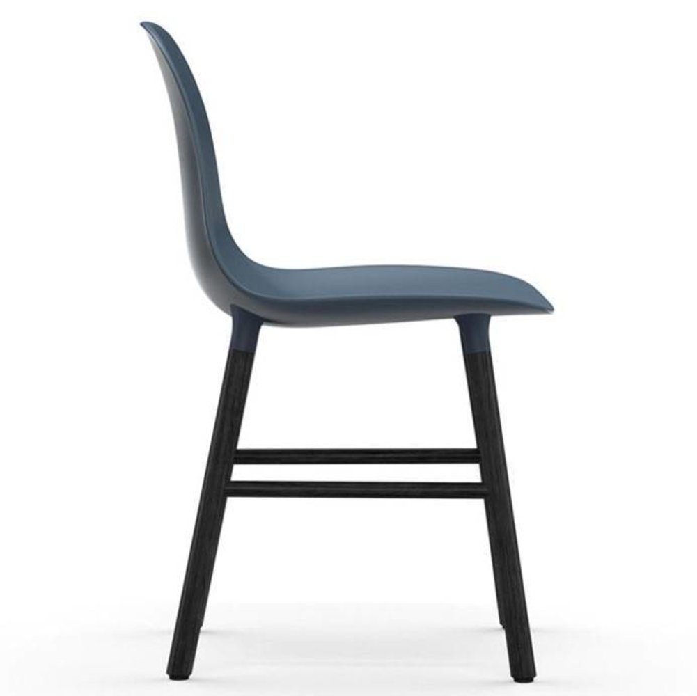 Normann Copenhagen Form Chair black blue Normann Copenhagen Form Chair black blue