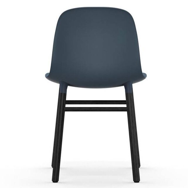 Normann Copenhagen Formen Stol sits svart blå