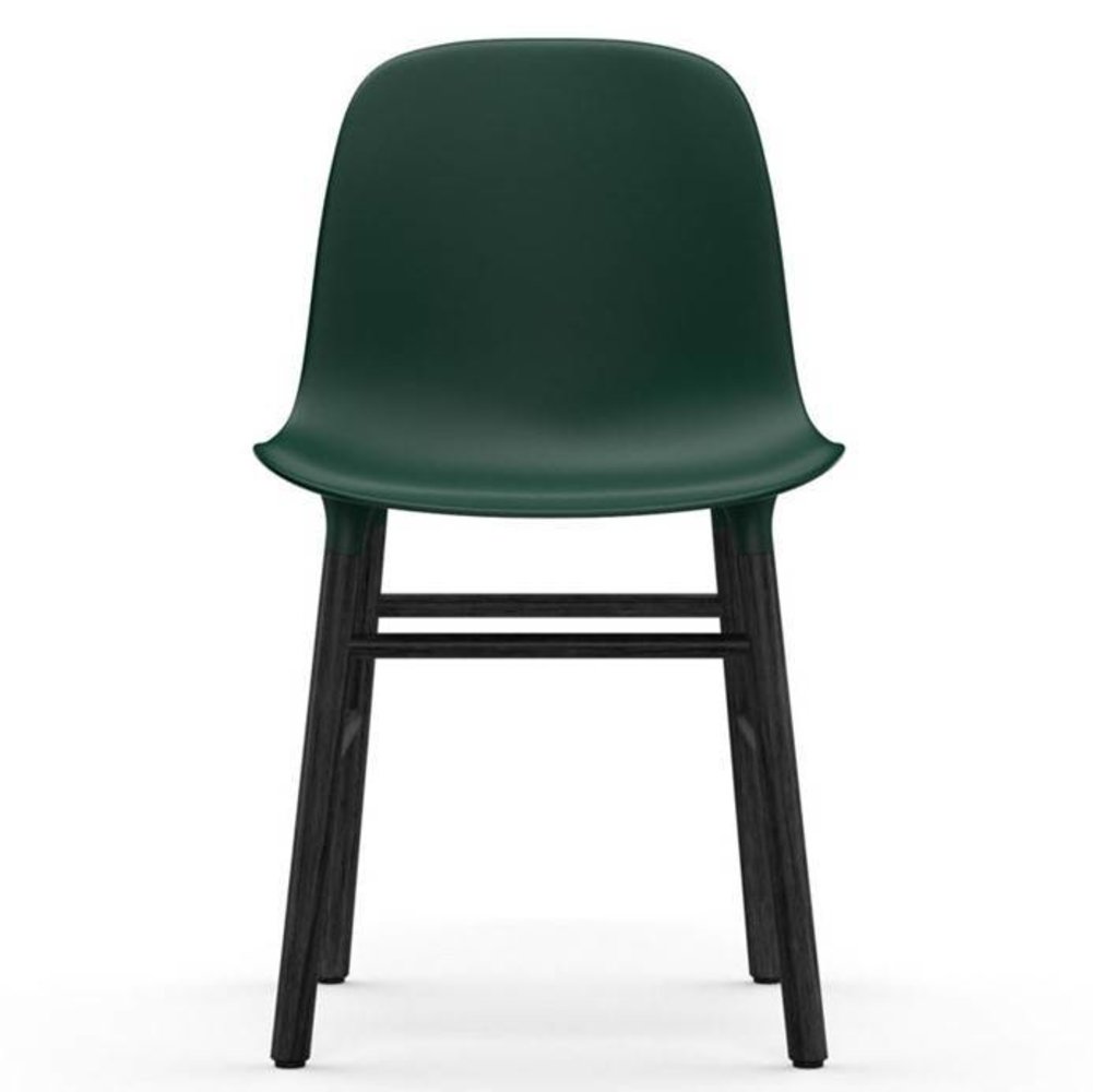 Normann Copenhagen Form Chair stoel zwart groen
