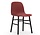 Form Chair stoel zwart rood