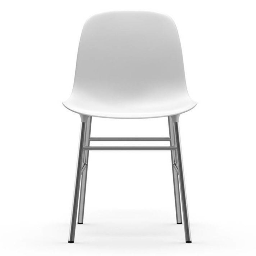 Normann Copenhagen Modulo Chair cromato bianco Normann Copenhagen Modulo Chair cromato bianco