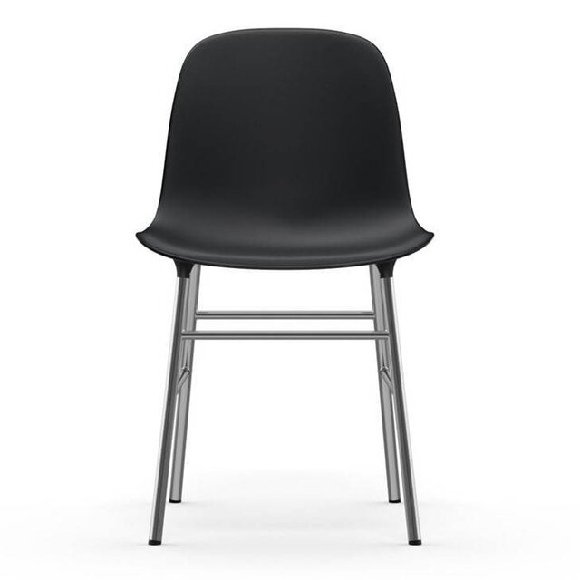 Normann Copenhagen Noir Forme chrome président