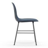 Normann Copenhagen Form Chair stoel chrome blauw Normann Copenhagen Form Chair stoel chrome blauw