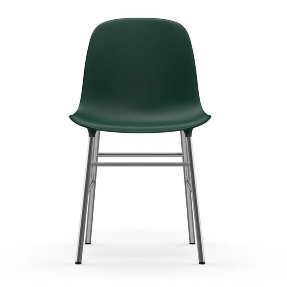 Normann Copenhagen Form Chair krom grøn Normann Copenhagen Form Chair krom grøn