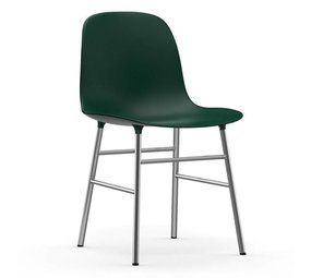 Normann Copenhagen Form Chair krom grøn