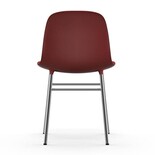 Normann Copenhagen Formulaire rouge chrome président Normann Copenhagen Formulaire rouge chrome président