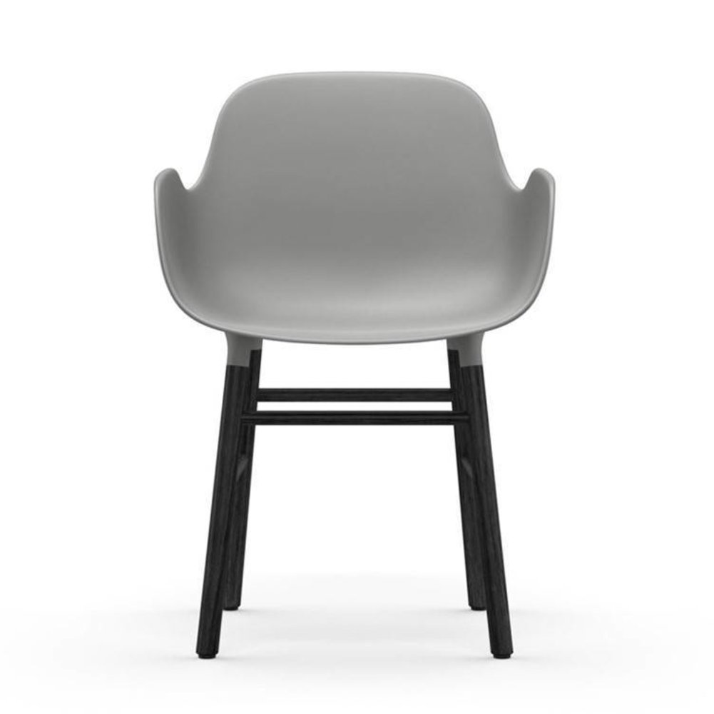 Normann Copenhagen Form Armchair stoel zwart grijs - 603207