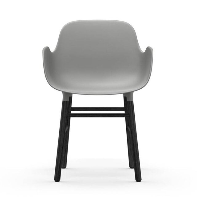 Normann Copenhagen Form Sesselstuhl schwarzgrau - 603207