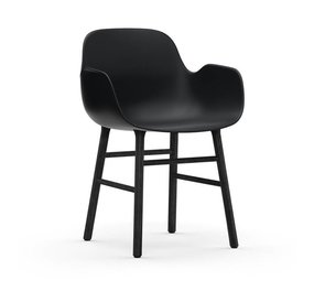 Normann Copenhagen Fauteuil Form noir Normann Copenhagen Fauteuil Form noir