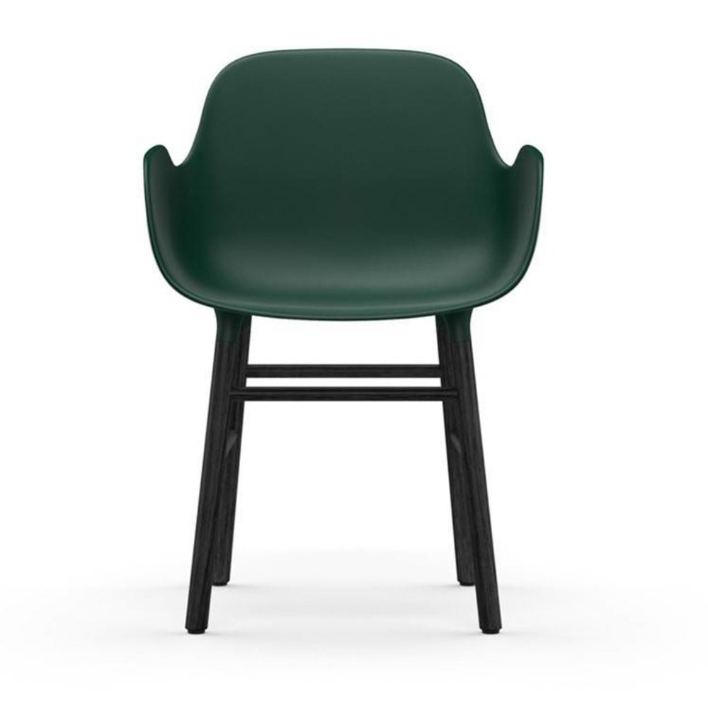 Normann Copenhagen Form Armchair stoel zwart groen - 603210