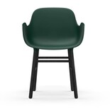 Normann Copenhagen Form Sillón sillón negro verde - 603210