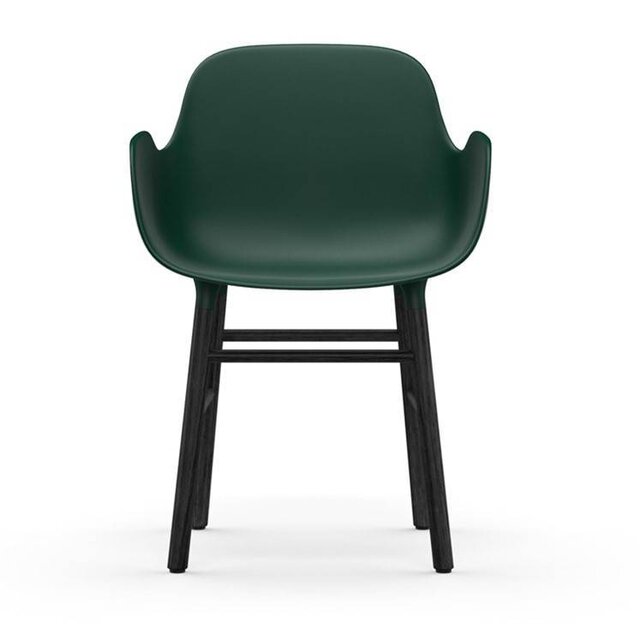 Normann Copenhagen Form Armchair Stuhl schwarz grün - 603210 Normann Copenhagen Form Armchair Stuhl schwarz grün - 603210