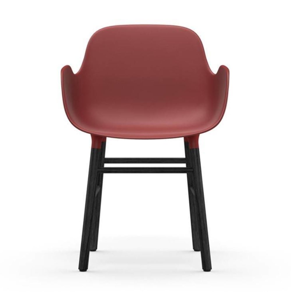Normann Copenhagen Form Sesselstuhl schwarz rot - 603211 Normann Copenhagen Form Sesselstuhl schwarz rot - 603211