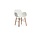 Form Fauteuil noyer blanc - 602768