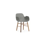 Normann Copenhagen Form Sillón silla gris nogal - 602769 Normann Copenhagen Form Sillón silla gris nogal - 602769