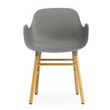 Normann Copenhagen Form Lenestol stol valnøttgrå - 602769 Normann Copenhagen Form Lenestol stol valnøttgrå - 602769