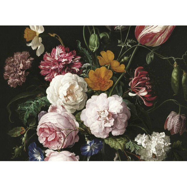 KEK Amsterdam Golden Age Flowers III blommig tapet