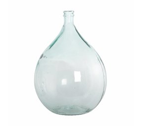 House Doctor vase en verre de bouteille House Doctor vase en verre de bouteille