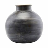 House Doctor Etnik vase blue ø30x30cm House Doctor Etnik vase blue ø30x30cm