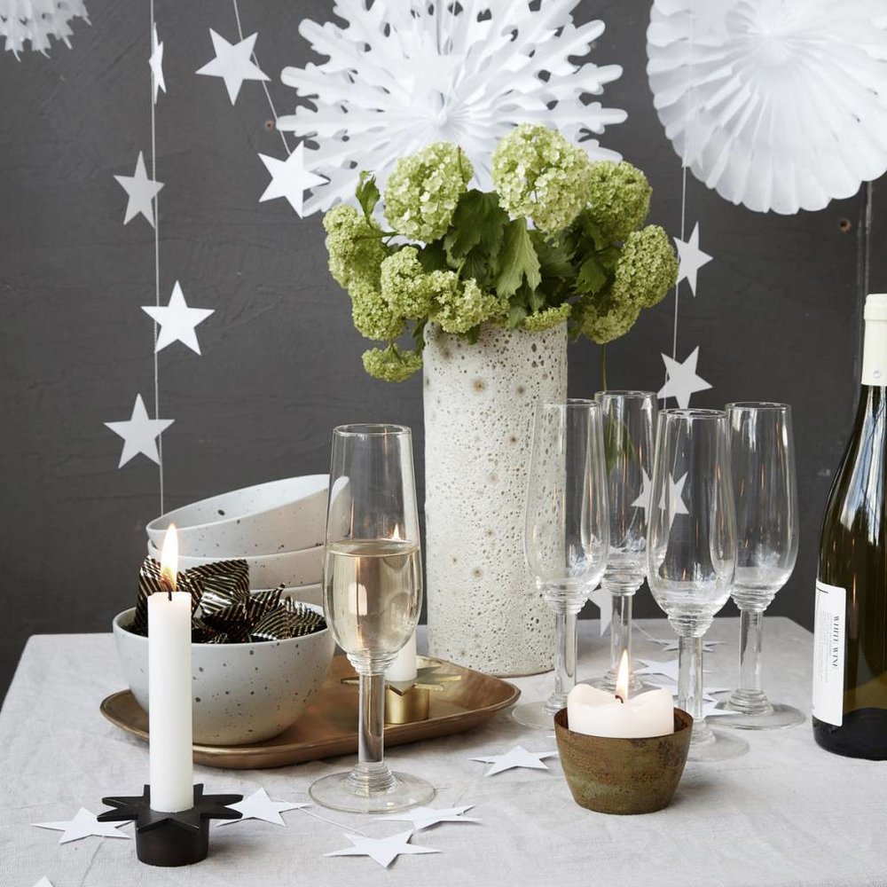 House Doctor Nouveau champagneglas ø7,3x22cm House Doctor Nouveau champagneglas ø7,3x22cm