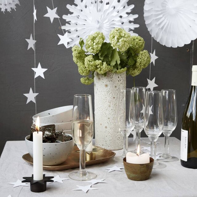 House Doctor Nouveau champagneglas ø7,3x22cm House Doctor Nouveau champagneglas ø7,3x22cm