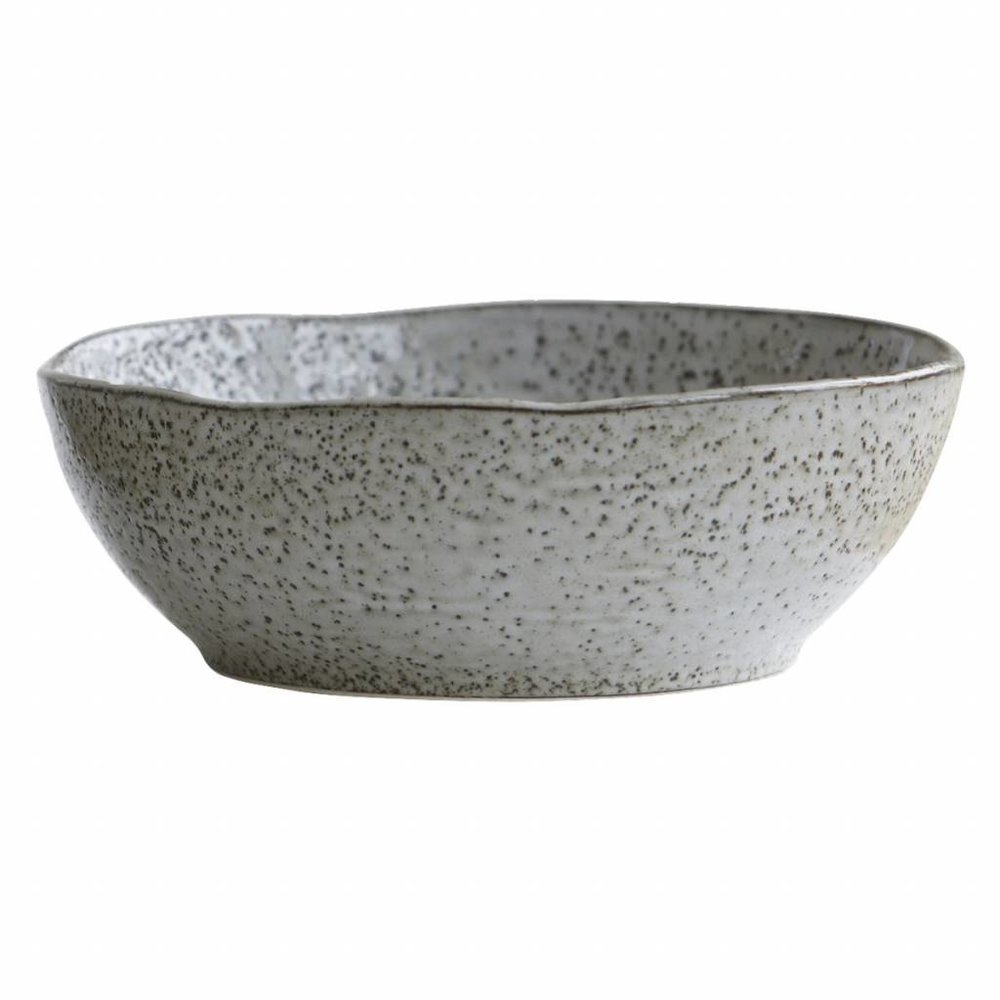 House Doctor Rustic bowl gray ø21,5x7,5cm House Doctor Rustic bowl gray ø21,5x7,5cm