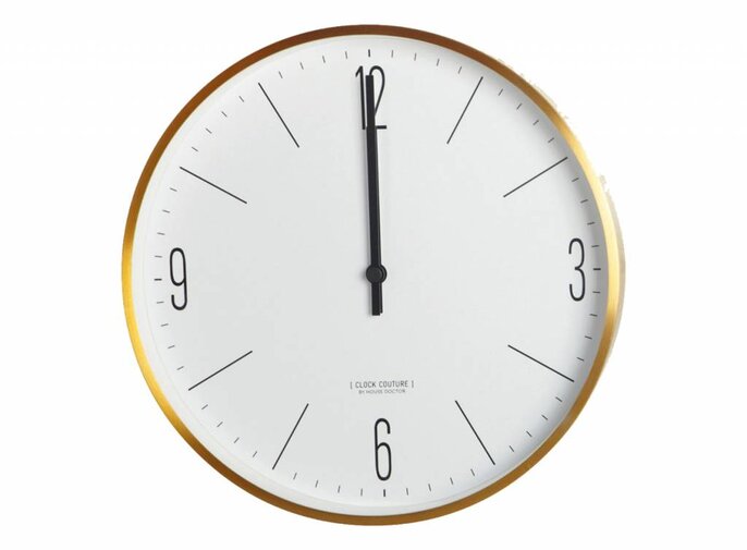 House Doctor Reloj de oro y un reloj Couture